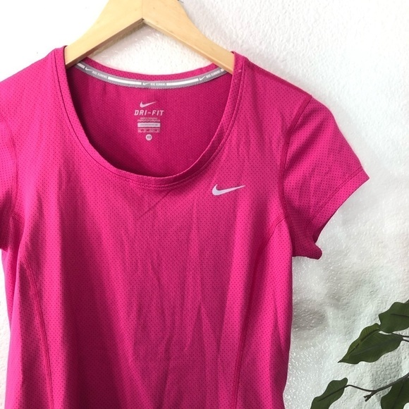 Nike Running Pink Dri-Fit Top - Picture 2 of 5